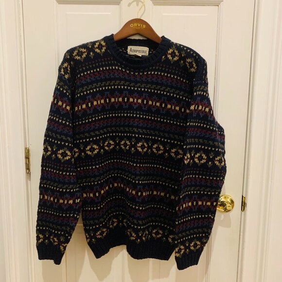 Aeropostale Vintage Chunky Knit Sweater Mens Size Small - Picture 1 of 5